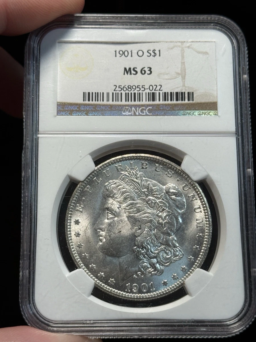 MS 63 Graded 1901 Year Morgan US Dollars (1878-1921) for sale | eBay