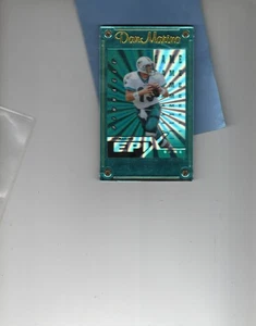 Pinnicle Epix Game Emerald E17 Dan Marino Dolphins 1997 - Imagen 1 de 4