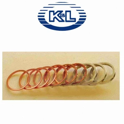 K&L Supply Exhaust Pipe Gaskets for 1996-2004 Honda XR400R - Exhaust Exhaust mz - Imagem 1 de 4