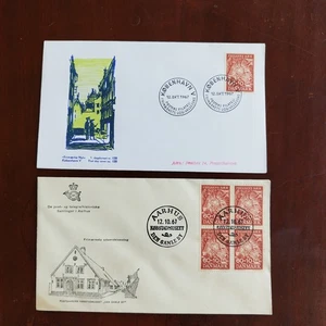 Denmark . 2 covers. 12 October 1967. Salvation Army.- Set no. 3 - Picture 1 of 2