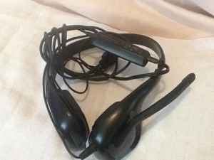 Plantronics Audio 628 USB Black PC USB Stereo Wired Noise Cancel Mic Headset - Picture 1 of 4