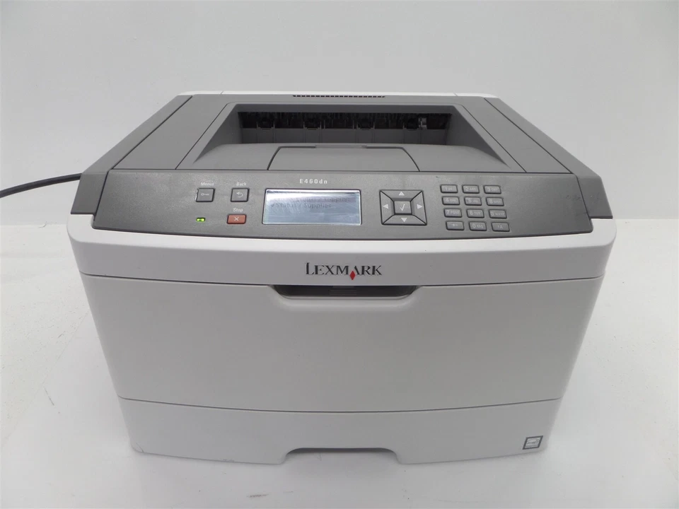 Lexmark E460dn Workgroup Laser Printer - Image 1 of 4