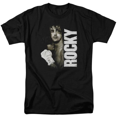 ROCKY PAINTED ROCKY Licensed Adult Men's Graphic Tee Shirt SM-6XL - Image 1 of 2