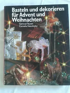 Basteln und Dekorieren für Advent und Weihnachten, Bastelbuch 1989 - Bild 1 von 2