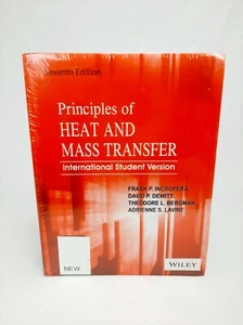 Principles Of Heat & Mass Transfer PB Book Frank Incropera 7th Edition - NEW - Picture 1 of 3