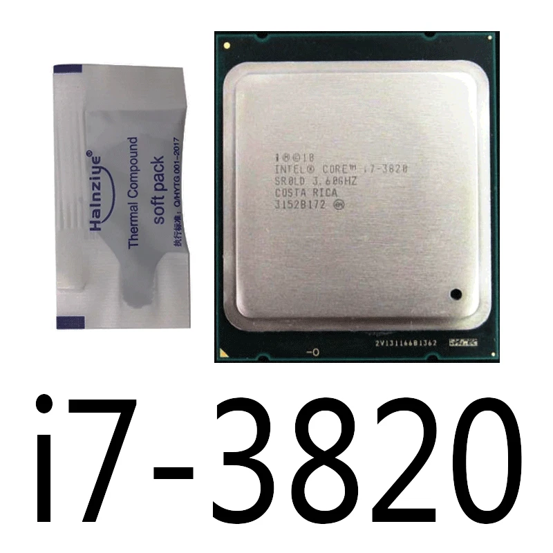 Intel Core i7-3820 3.6GHz LGA2011 4-Core 130W CPU Processor- - Image 1 of 1