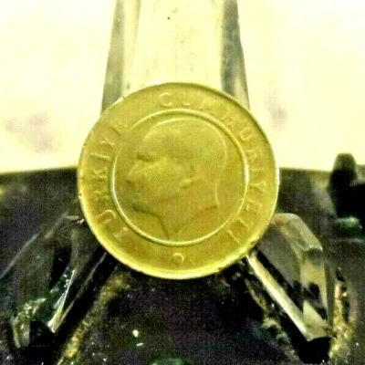 CIRCULATED 2011 10 KURUS TURKISH COIN (71119)#1...... - Image 1 of 3