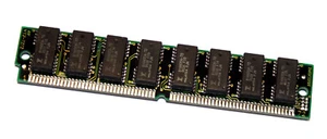 8 MB FPM-RAM 72-pin 2Mx32 non-Parity PS/2 Simm 70 ns 'Chips:16x 814400A-70' - Photo 1/2