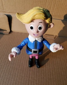 RUDOLF THE RED NOSE REINDEER Hermey BLUE YELLOW DENTIST ELF FIGURE SET Collect - Picture 1 of 3