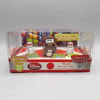 DISNEY PIXAR CARS CARS 2 WASABI DIE-CAST 3-PACK 1:43 DISNEY STORE EXCLUSIVE BNIB - Image 1 of 4