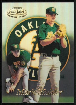 1999 Topps Gold Label Class 1 #97 Mark Mulder RC - Image 1 of 2