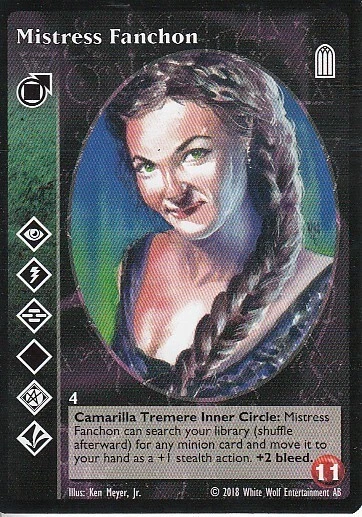 Mistress Fanchon VTES CCG KoT Reprint 2 - Image 1 of 1