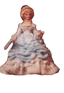  1" Mini Dollhouse Doll Pattern:AUSTRIAN PANEL FOR DRESS 1:12 PS946  - Picture 1 of 2