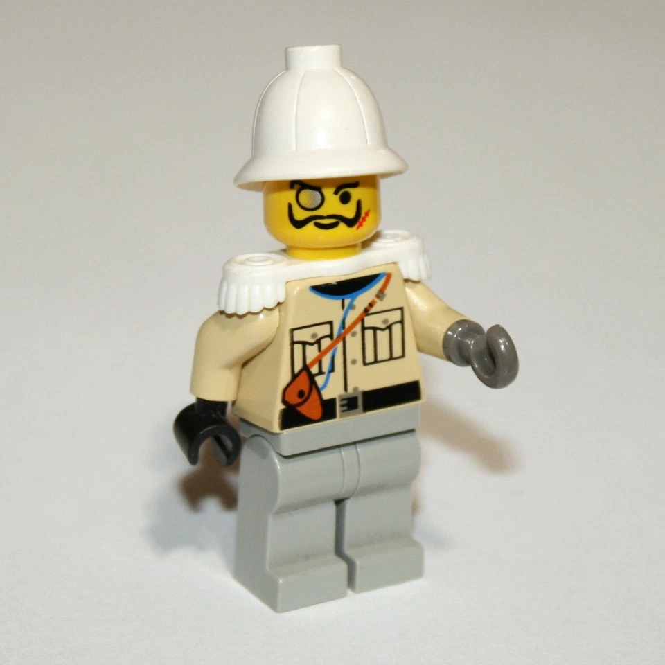 Lego Clásico Aventureros Barón Von Barron Sam Sinister Pith Villano Minifigura Foto 1 de 1