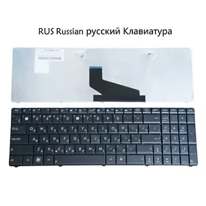 Teclado para computadora portátil RU para Asus A53BE A53BR A53BY A53TA A53TK A53U A53Z K53BE K53BR - Imagen 1 de 7