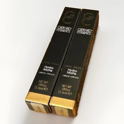 Лот из 2: Gerard Cosmetics Long Wear Hydra матовая жидкая помада оттенок Mile High - Изображение 1 из 4