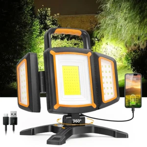 30 W wiederaufladbare Arbeitsleuchte, 3000 Lumen magnetische Arbeitsleuchte - Bild 1 von 7