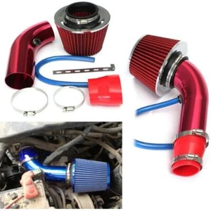 Cold Air Intake Filter Induction Kit Pipe Power Flow Hose System Car Accessories - Picture 1 of 14
