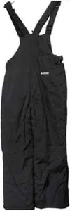 Columbia Vertex Black Ski Bib Overalls Youth Unisex 8 Youth - Picture 1 of 5