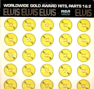 ELVIS PRESLEY SEALED Worldwide Gold Award Hits Parts 1 & 2 RCA R213690 VINYL LP! - Picture 1 of 2