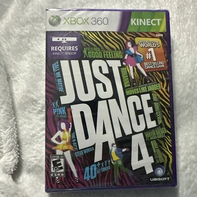 Just Dance 4 (Microsoft Xbox 360, 2012) - Image 1 of 2