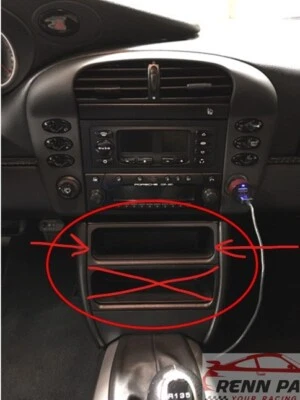 Genuine Porsche 986/996 Upper Storage Tray Console Cubby Carrera/Boxster 97-04.5 - Image 1 of 4