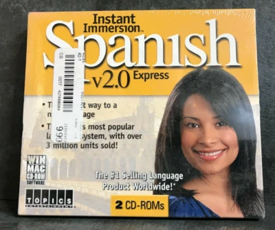 Instant Immersion Spanish 2.0 Express CD-ROM(2) - 2005 new - Image 1 of 4