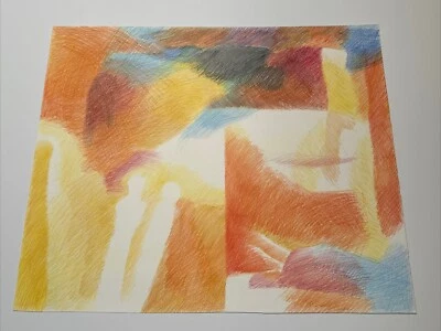 复古抽象拖曳大师现代主义重要女性 CUBISM RICHEDA 罕见 — 第 1/4 张图片