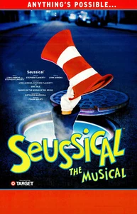 SEUSSICAL ~Pre Broadway Dr Seuss Poster~ Andrew Keenan Bolger~ Kevin Chamberlain - Picture 1 of 1