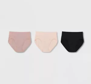 NEW~ Hanes sz 5 / S Womens Premium Seamless Smoothing Underwear Panty 3 pack OO3 - Picture 1 of 7