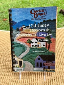 Vintage 1983 Cracker Barrel Old Country Store Phila Hach Cookbook Recipes Vol. 1 - Imagen 1 de 2