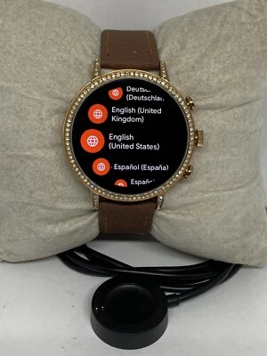Fossil Gen 4 Authentic Digital Dial Smart Watch Custom Band FTW6011 ZA10 - Image 1 of 4