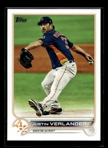 2022 Topps Series 2 #350 Justin Verlander (NM+)(BAS) - Picture 1 of 2
