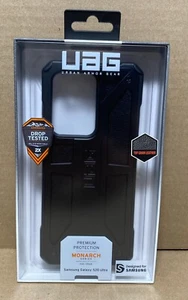 UAG Samsung Galaxy S20 Ultra Case Black Premium Urban Armor Gear Monarch - Photo 1 sur 2