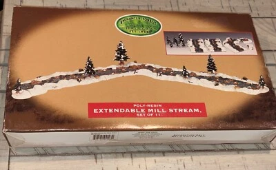 LEMAX 2000 Enchanted Forest Extensible Mill Stream - Juego de 11 #94403 Foto 1 de 4