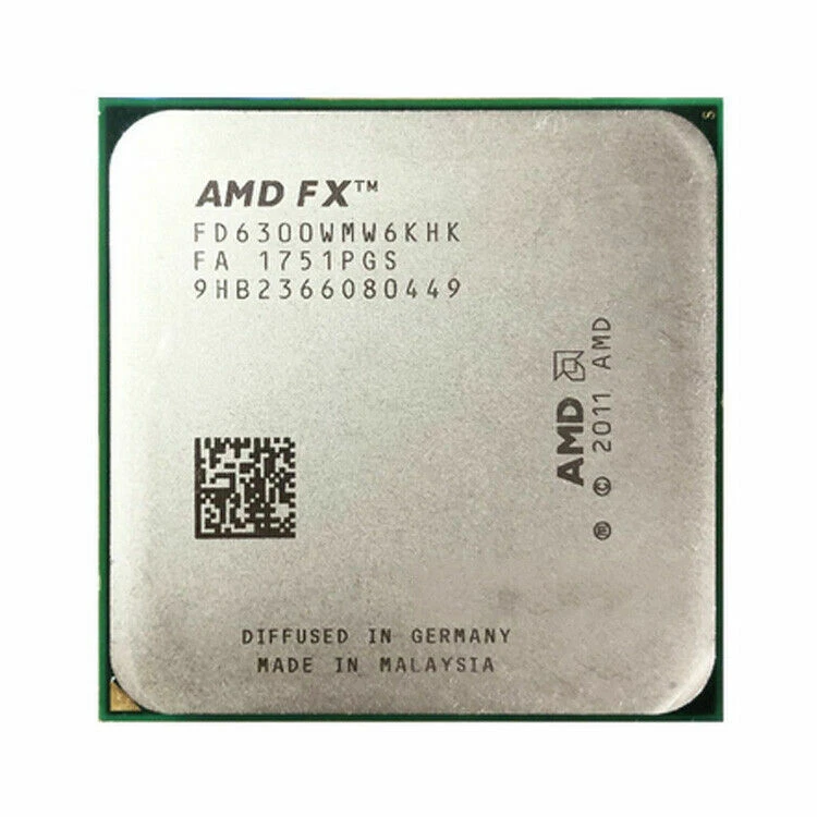 AMD FX-6300 CPU Six Core 3.5 GHz FD6300WMW6KHK Socket AM3+ Processor - Image 1 of 1