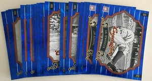 2012 Panini Cooperstown Cracked Ice Blue Crystal Parallel Inserts You Pick HOF
