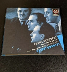 SCHUBERT - QUARTET NO 10 IN E FLAT - CALVET QUARTET - CD DIGIPAK - VG CON - Picture 1 of 5