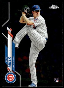Alec Mills 2020 Topps Chrome Update J RC #U-7 Chicago Cubs