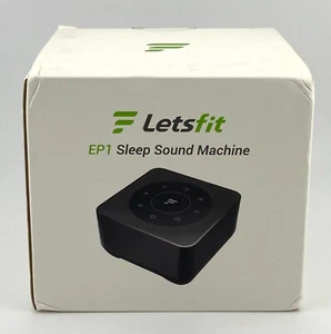 Letsfit EP1 Sound Machine w/20 Soothing Sounds, White Compact Touch Control, NIB - Picture 1 of 5