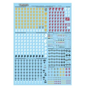 Kingdom Of Bretonnia Transfer Sheet Warhammer Old World - Picture 1 of 1