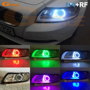 Para Volvo S40 V50 2004 2005 2006 - 2012 multicolor RGB LED ojos de ángel aplicación BT - Imagen 1 de 18