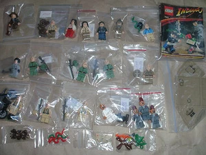 LEGO INDIANA JONES MINIFIGURES & ACCESSORIES! GREAT CONDITION PICK - Picture 1 of 89