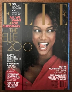 Tyra Banks - Elle magazine - December 1994, Rita Wilson - Picture 1 of 18