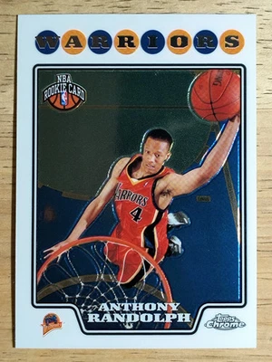 2008-09 Topps Chrome #193 Anthony Randolph RC - Image 1 of 2