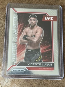 2022 Panini Prizm UFC VICENTE LUQUE Bonus Machines Insert Card No 4 - Picture 1 of 2