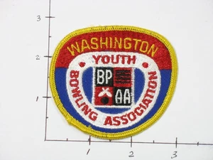Washington Youth Bowling Association Sew-On Patch - Picture 1 of 2