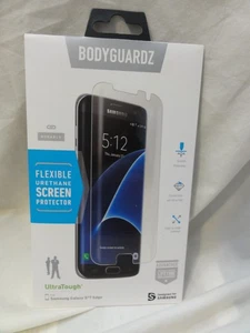 BodyGuardz UltraTough Urethane Screen Protector for Samsung Galaxy S7 Edge - Picture 1 of 9