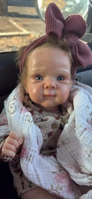 Muñeca renacida muy realista Bettie by Adrie Stoete 2021 nueva sin caja, 18" Foto 1 de 3