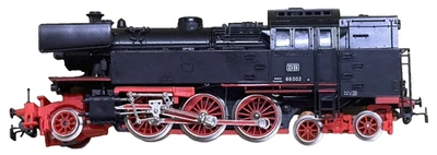 USED  PIKO BR 66 HO 2-6-4 LOCOMOTIVE DB CLASS ROAD # 66002- FREE SHIP - Image 1 of 4